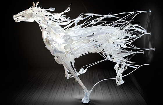 Thrift Store Sculptures by Sayaka Ganz