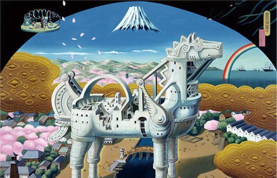 The Surreal Universe of the late Tiger Tateishi