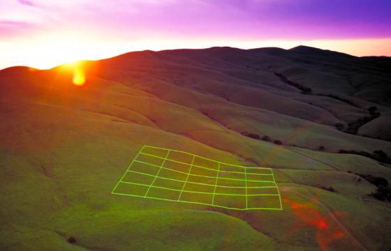 Luminous Earth Grid by Stuart Williams
