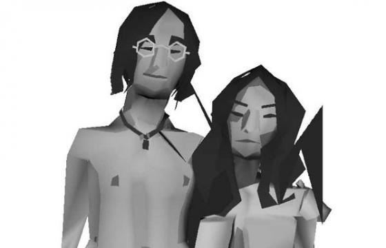 John and Yoko as Weirdo Digital