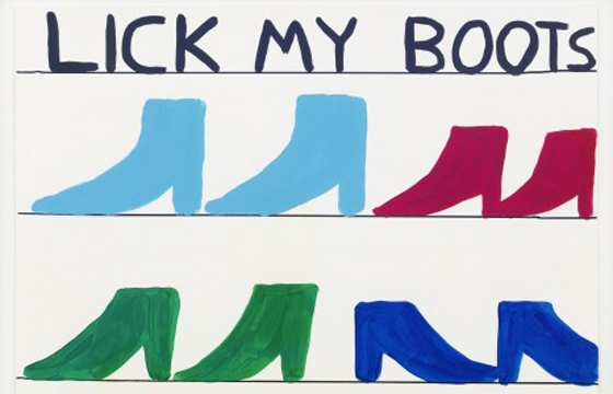 David Shrigley "Big Shoes" @ BQ, Berlin