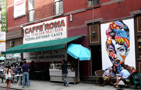 Tristan Eaton paints Audrey Hepburn for The LISA Project