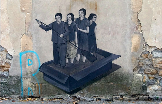 Another NEW HYURO PAINTING IN ARIES, FRANCE