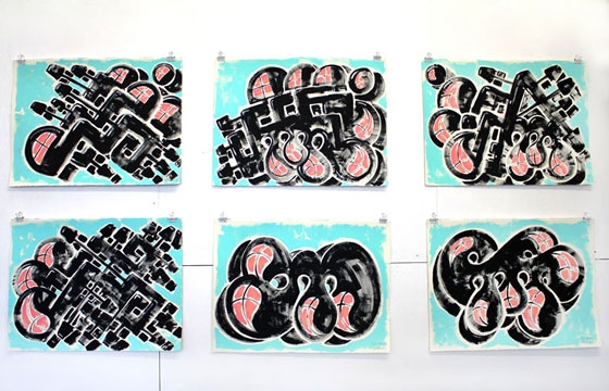 Photos: OLD BOOT - FURTHER ADVENTURES IN COMIC ABSTRACTION @ Silvex House