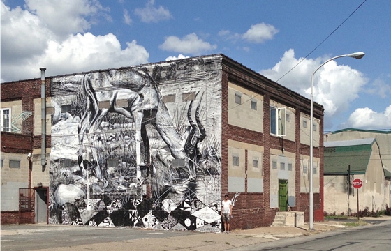 New Mural by Freddy Sam in Philadelphia