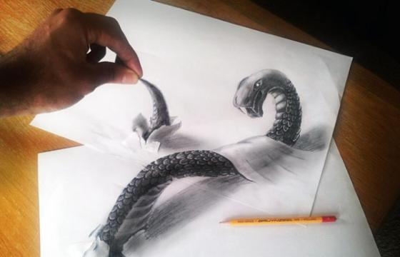 The 3D Drawings by Ramon Bruin