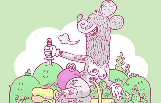 Ice Cream, Bubblegum, Tattooed Daydream