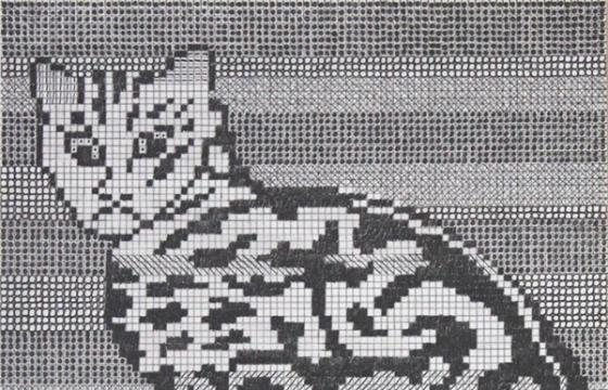 Robert Otto Epstein: Knitting Chart Drawings