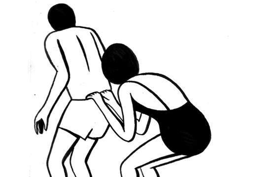 Geoff McFetridge Drawings from "MEDITALLUCINATION" @ V1 Gallery, Copenhagen