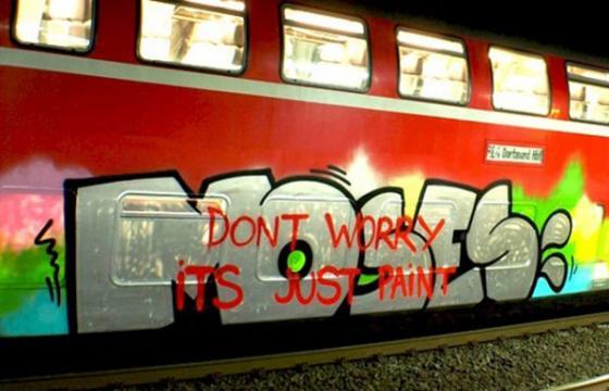 Dont worry its just paint