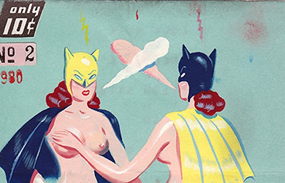Pulp-Inspired Works by Ryan Heshka