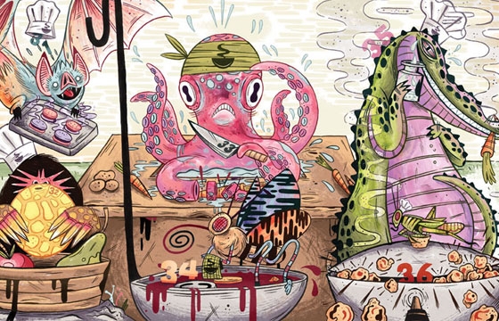 James Burlinson's 'Creature Conga'