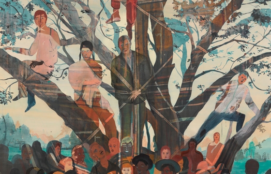 Jules de Balincourt "Itinerant Ones" @ Victoria Miro, London