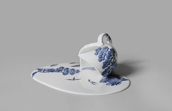 The Spilling, Broken Ceramics of Livia Marin