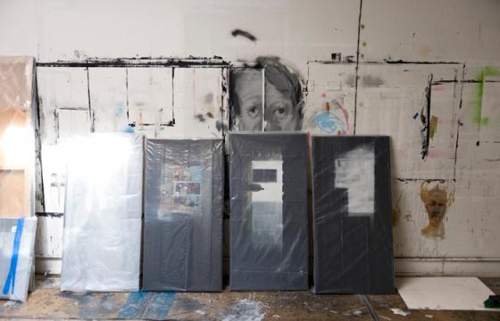 Studio Visit: Brett Amory for "Dark Light" at Jonathan Levine Gallery