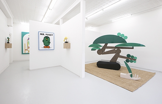 Under the Bonsai Tree: Chris Bogia's Solo Show @ Mrs. Gallery, NYC