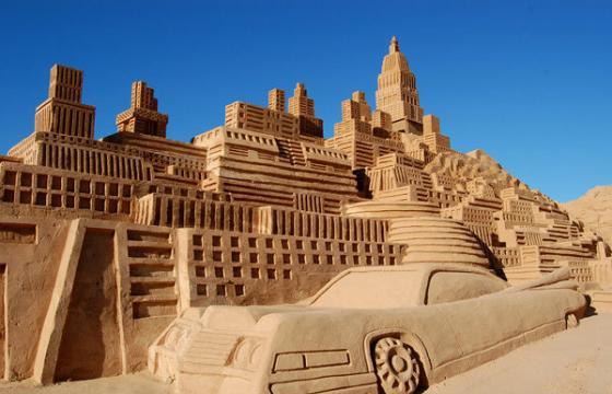In Street Art: Sand Sculptures from Around the World