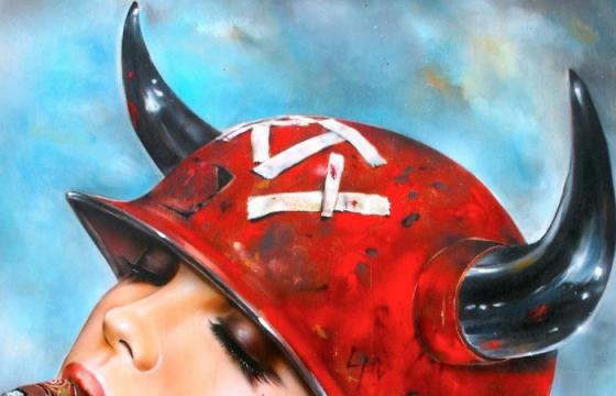 Brian Viveros "War of the Roses" @ SCOPE Miami w/Thinkspace Gallery