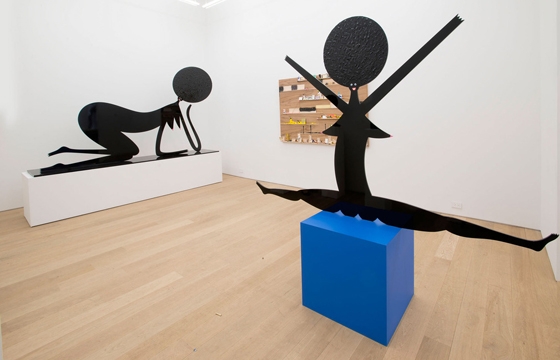 Devin Troy Strother "I Just Landed in Rome" @ Marlborough Broome Street, NYC