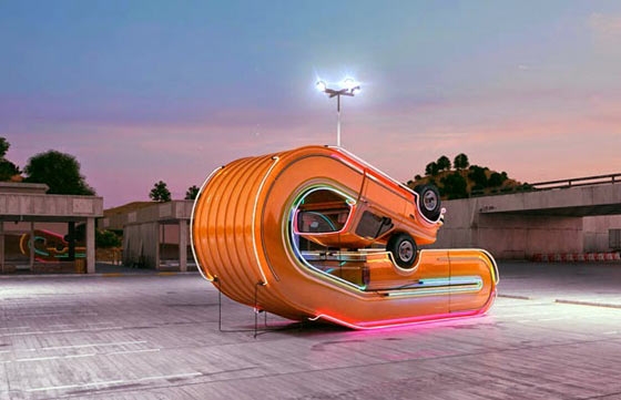 Auto Aerobics and other Digital Art by Chris Labrooy