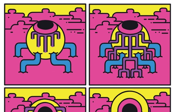 Edward Carvalho Monaghan's Psychedelic Comics