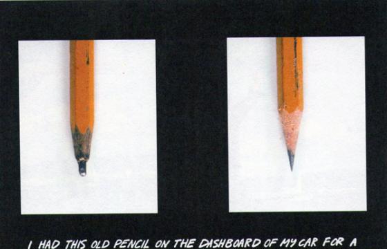 John Baldessari's Pencil Story