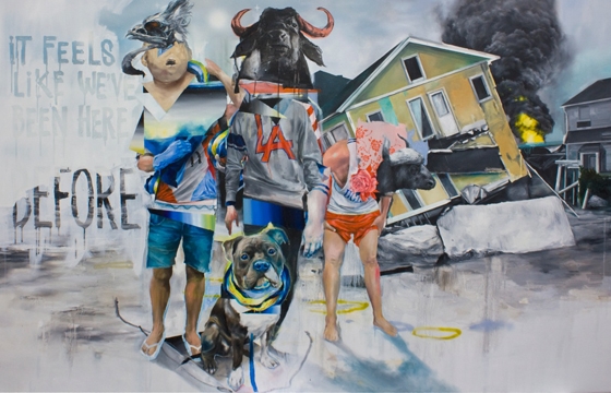 Preview: Joram Roukes, Adam Caldwell, Ekundayo + Rodrigo Luff @ Thinkspace, Culver City