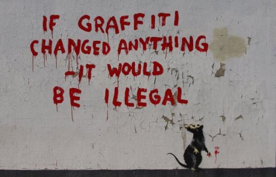 A New Banksy Rat?
