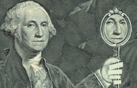Money Is Material: Money Portraits by Mark Wagner