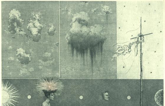 A Book of Etchings by Konstantin Kalynovych