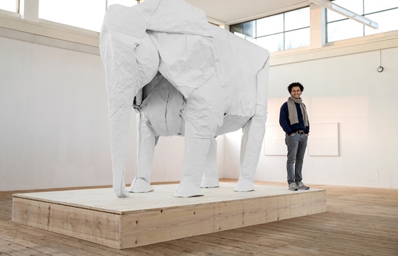 One Sheet of Paper, One Large Elephant