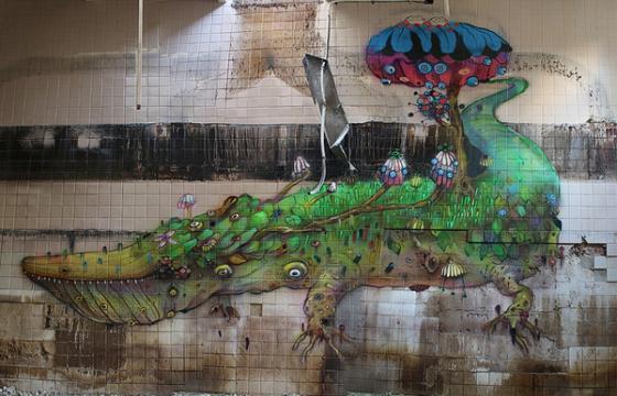 Murals by Dhear One
