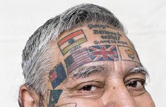 Full Face Tattoos
