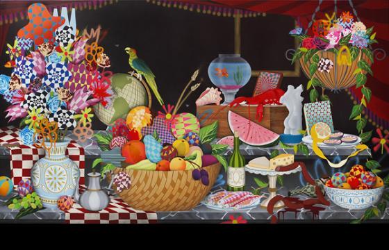 Review: Casey Gray's "Garden Party" @ White Walls Gallery, SF