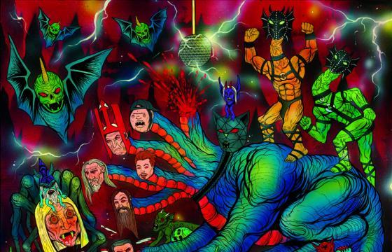 Adult Swim Issue: Skinner for "Metalocalypse"