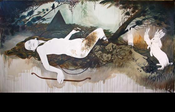 Maritine Johanna goes deeper into the woods