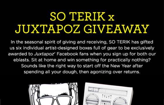So Terik x Juxtapoz Giveaway