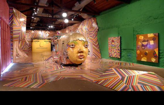 Os Gemeos Opening Photos from "Fermata" @ Museu Vale