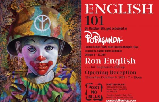 Ron English goes to Los Angeles for two shows