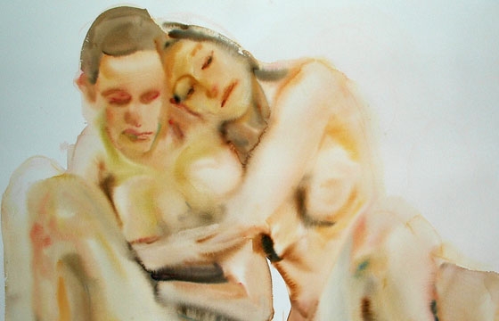 Federico Lombardo's Nude Watercolors