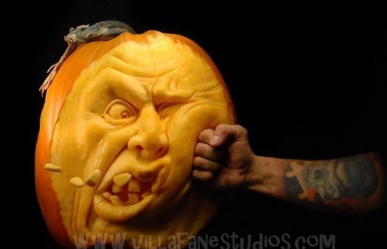 Incredible Pumpkin Carvings by Ray Villafane