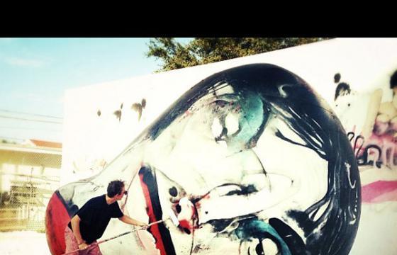 A Big Head: Anthony Lister in Miami