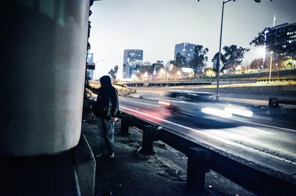 On your way to work....