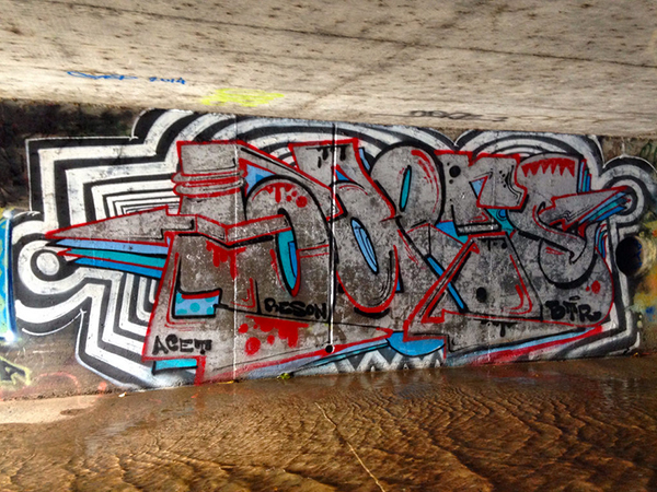 Baers under the bridge....