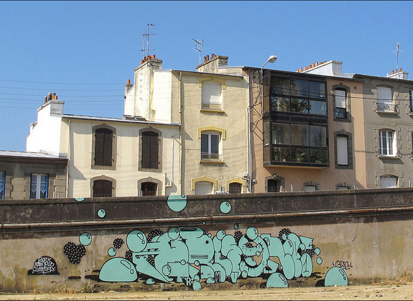 Gris in Brest, France