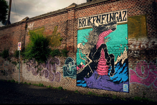 Tant of Brokenfingaz in Milan