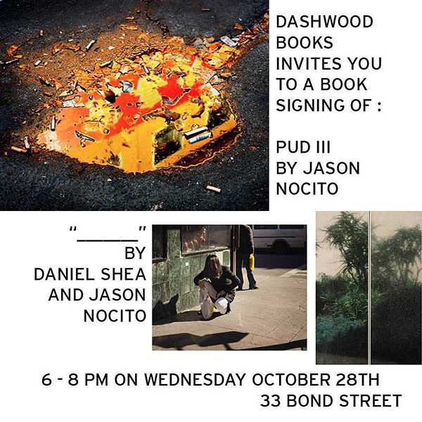 JASON NOCITO'S "PUD III" BOOK SIGNING @ DASHWOOD BOOKS, NEW YORK