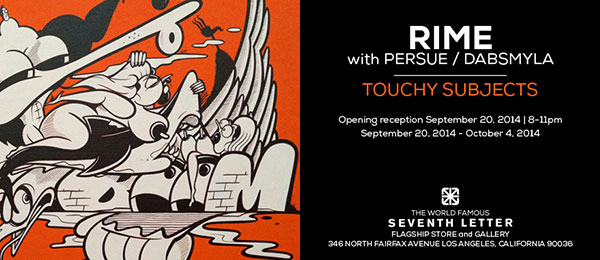 "Touchy Subjects" @ Known Gallery, LA article image 2