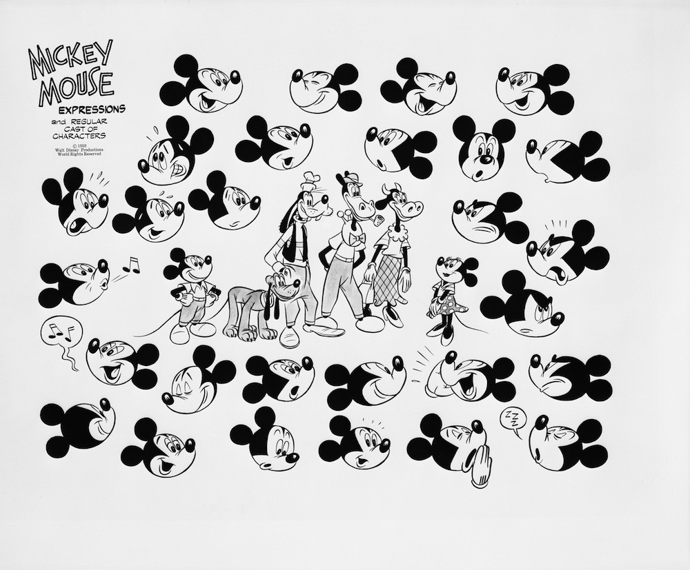 Disney Studio Artist Publications model sheet 1959 Collection of Andreas Deja c Disney