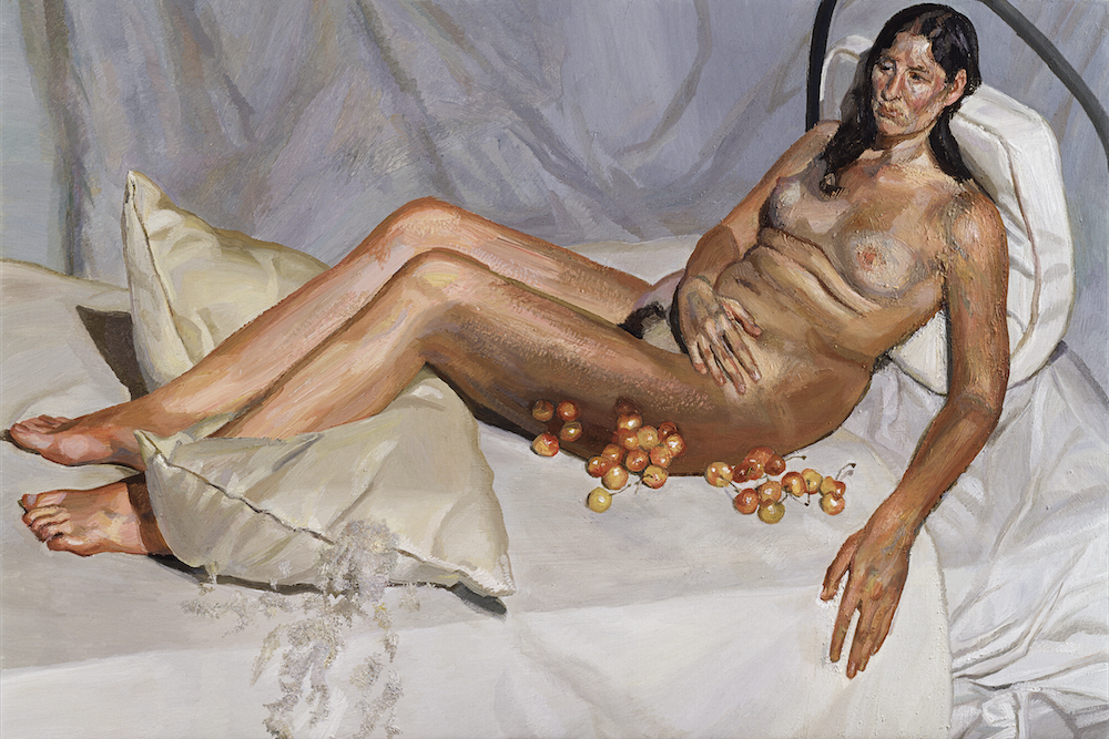 Freud Irish Woman on a Bed